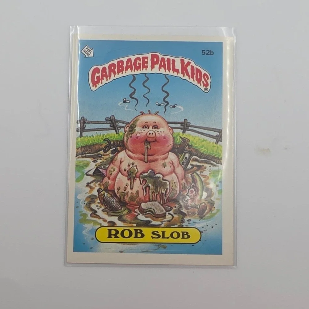 Topps Garbage Pail Kids OS2 Rob Slob 52b Blue Fair 1985 Series 2